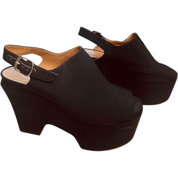 Dries Van Noten Satin Slingback Sandal - Picture 5 of 11